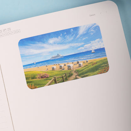 3D-Notizbuch Nordsee