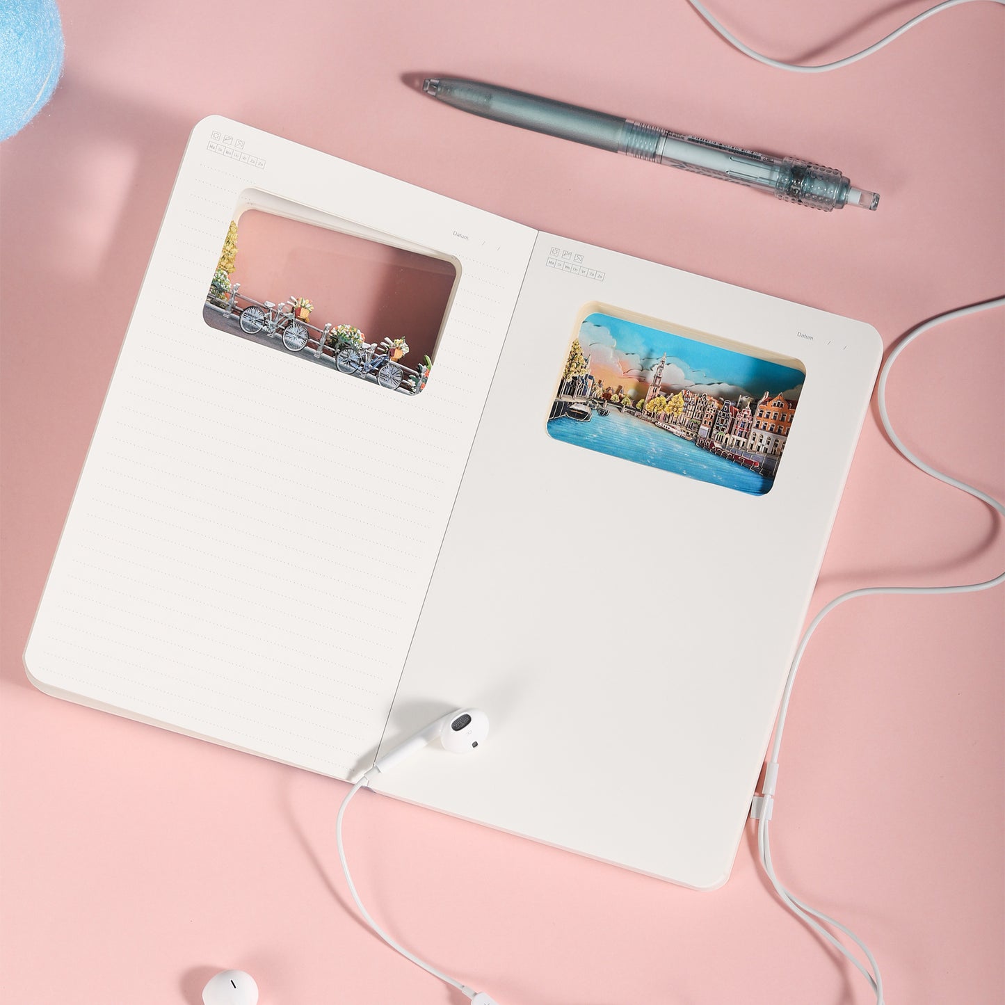 3D - Notizbuch Amsterdam