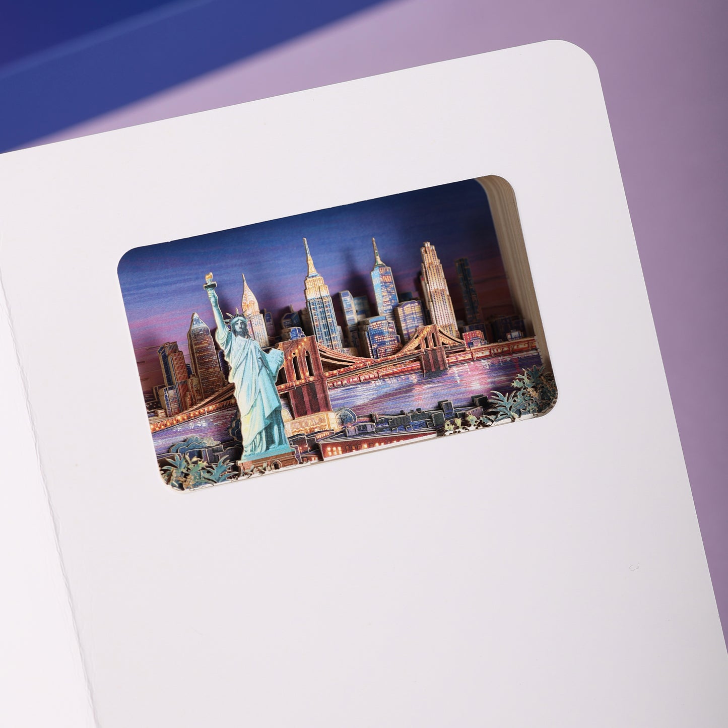 3D Notizbuch New York