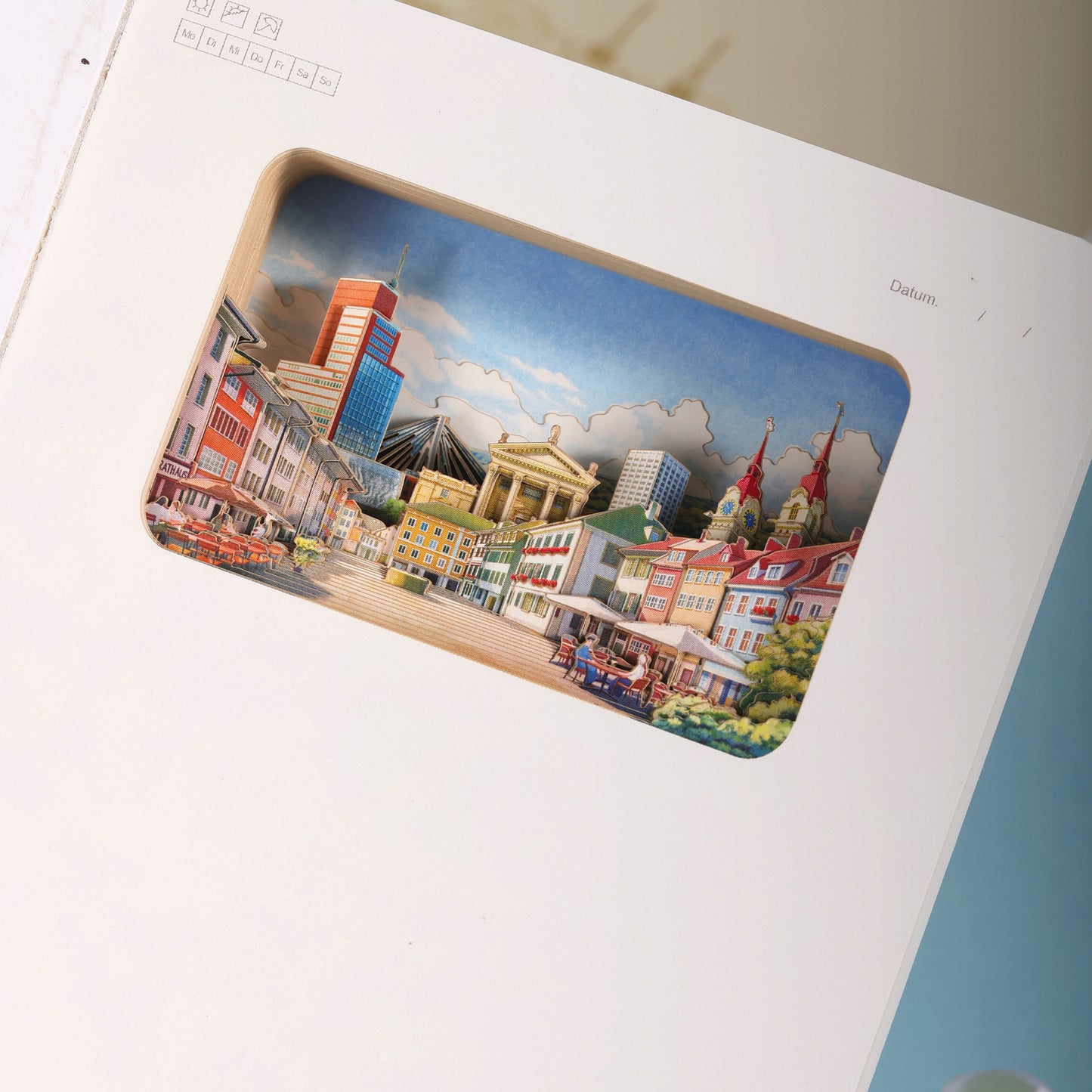 3D Notizbuch Winterthur