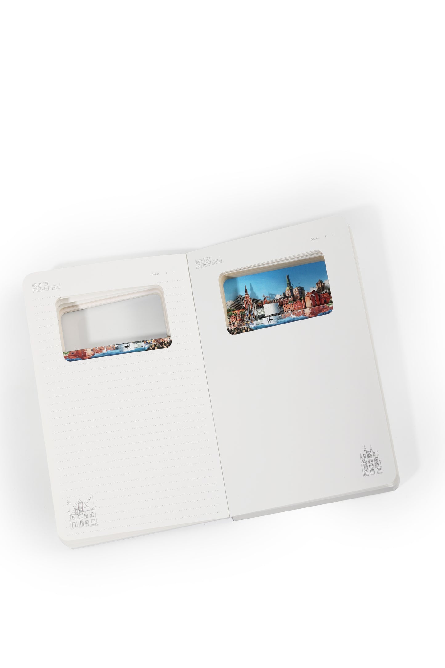 3D Notizbuch Stralsund