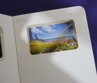 3D-Notizbuch Nordsee