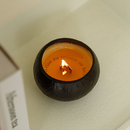 Scented candle "Coconut shell" 