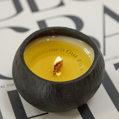 Scented candle "Coconut shell" 