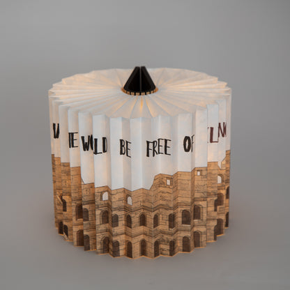 360 Degree Book Lamp Roman Colosseum
