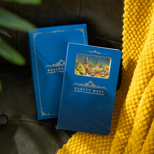 3D Paper Cut Notebook – Prague