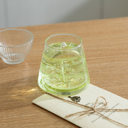 Cocktail candle: Caipirinha 