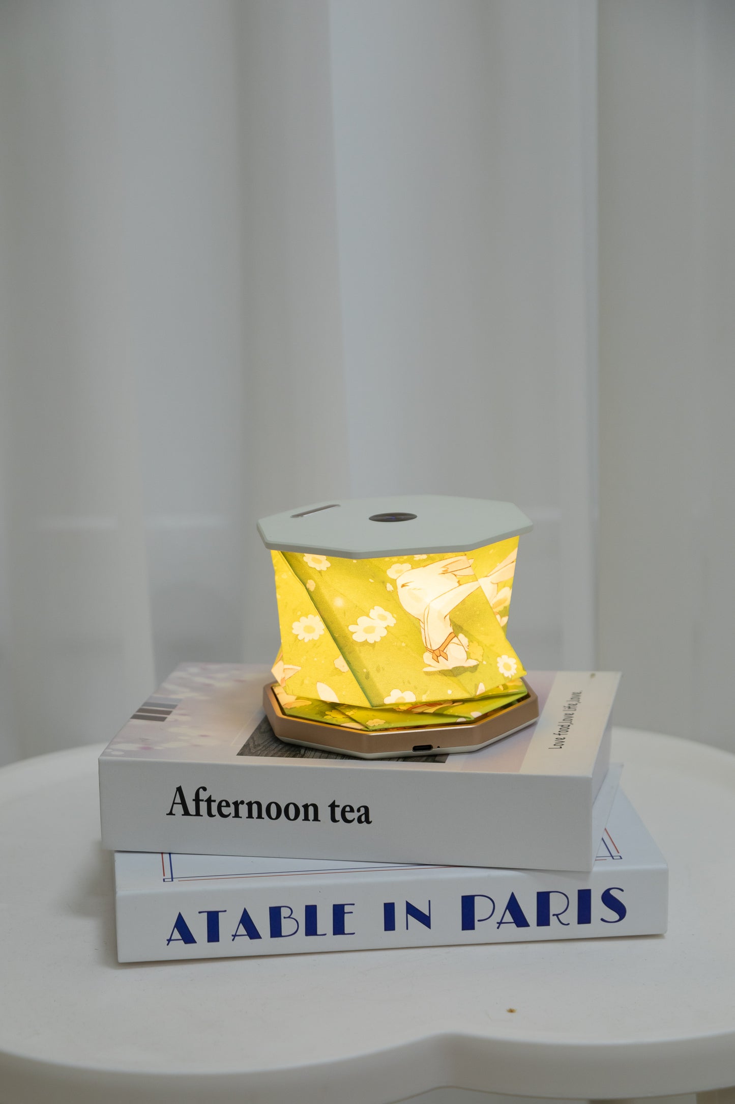Rotating LED lamp "Kung Fu Rabbit" 