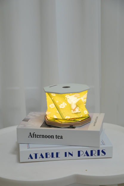Rotating LED lamp "Kung Fu Rabbit" 