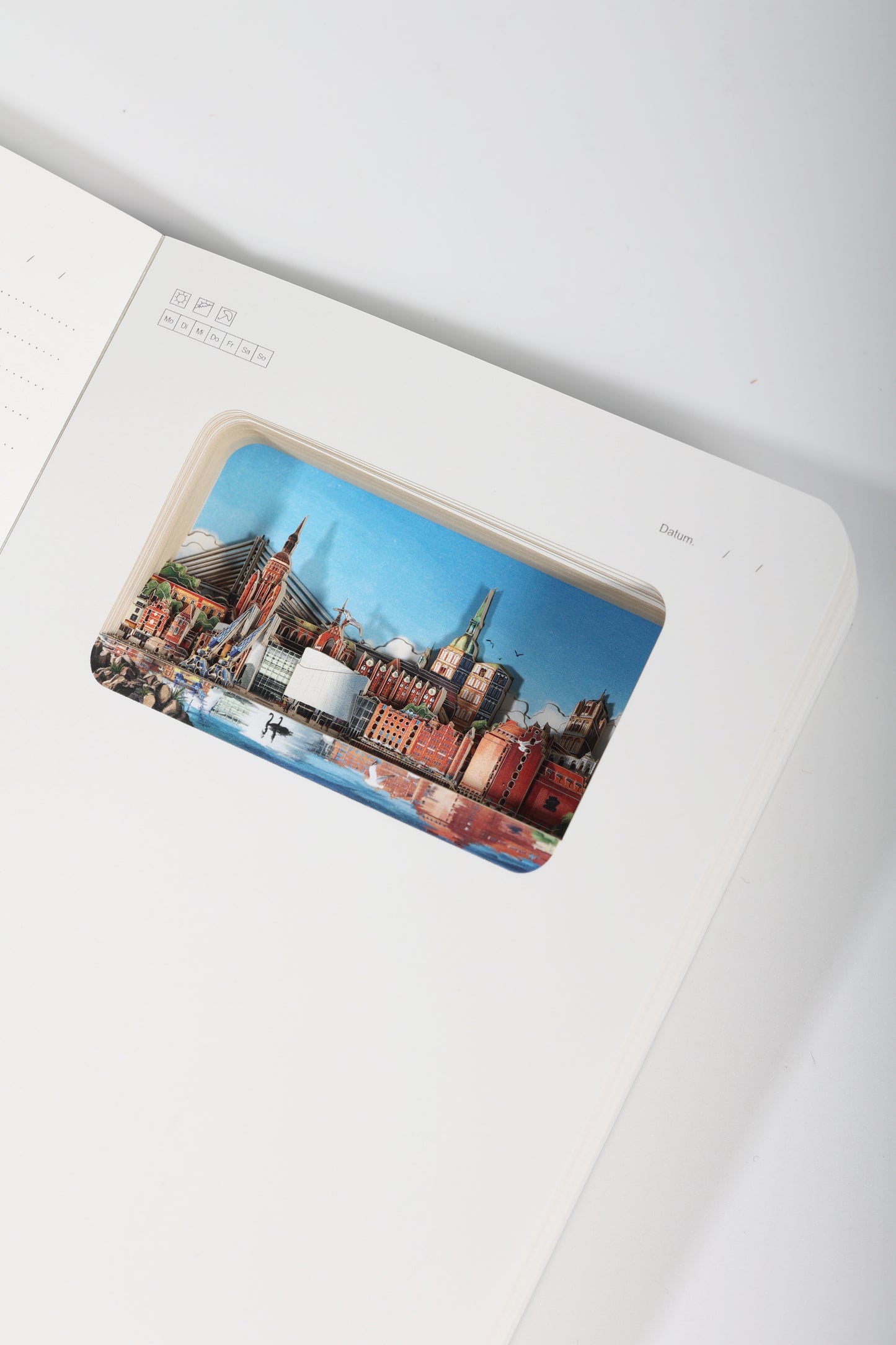3D Notizbuch Stralsund