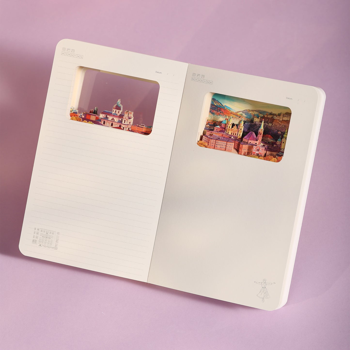 3D-Notizbuch Salzburg