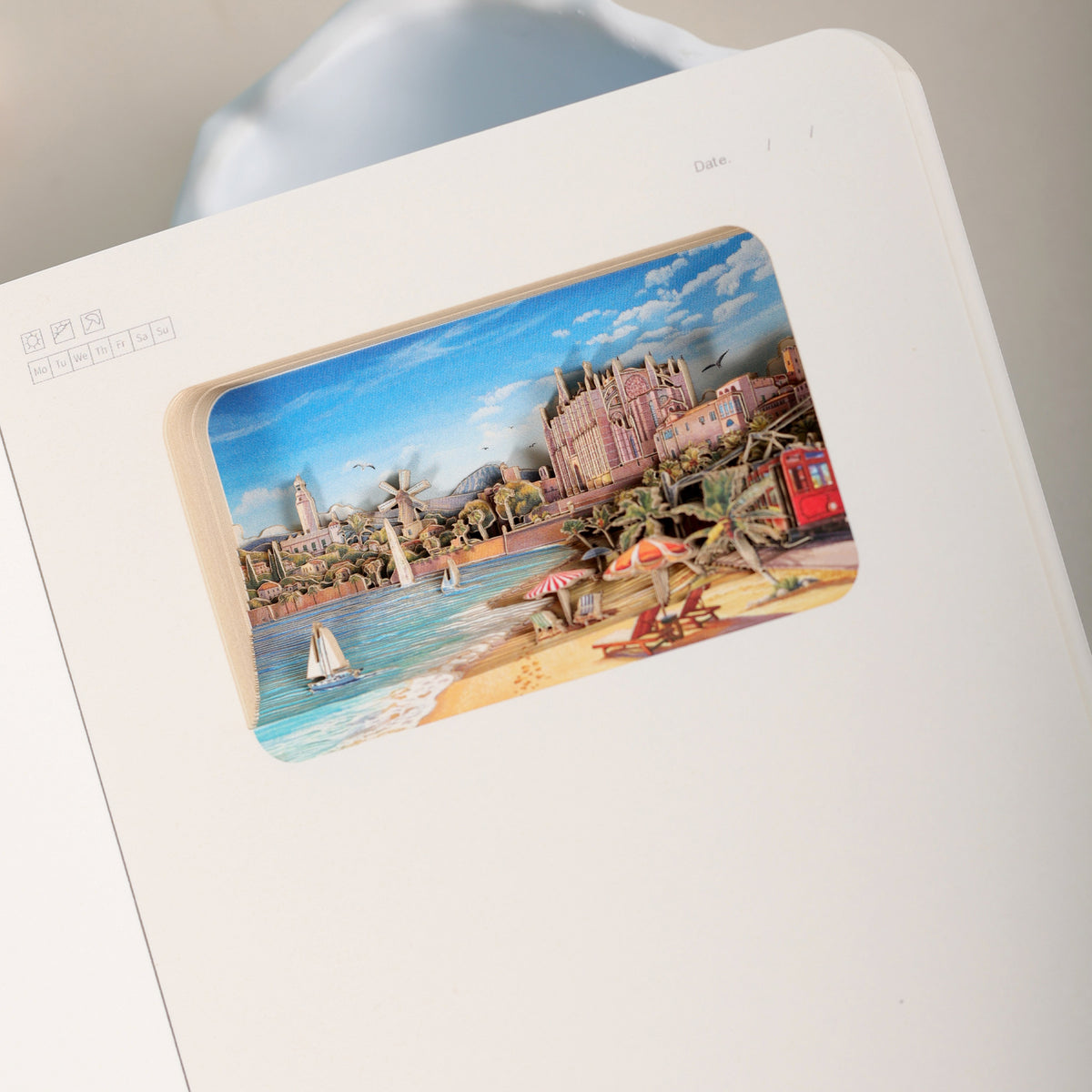 3D Notizbuch Mallorca