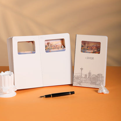 3D Notizbuch Seattle