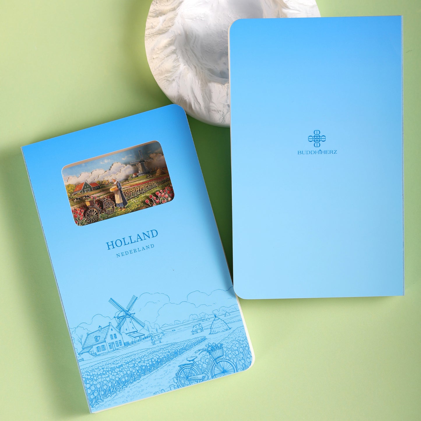 3D Notizbuch Holland