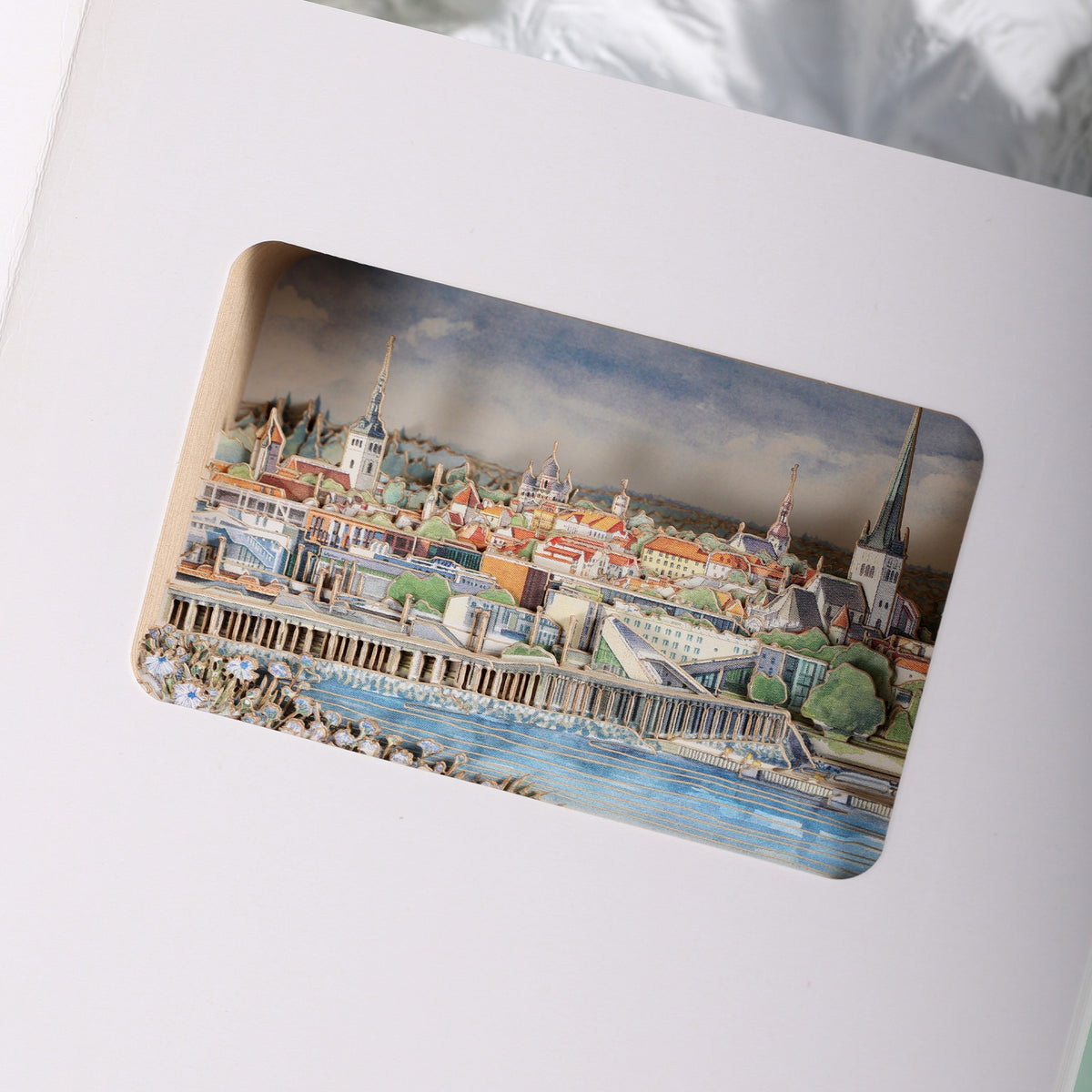 3D Notizbuch Estonia