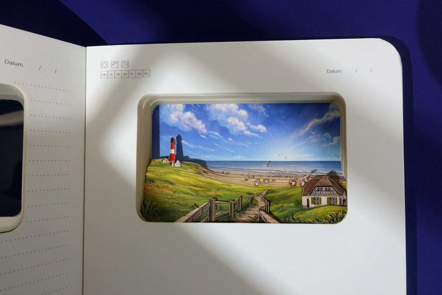 3D-Notizbuch Nordsee
