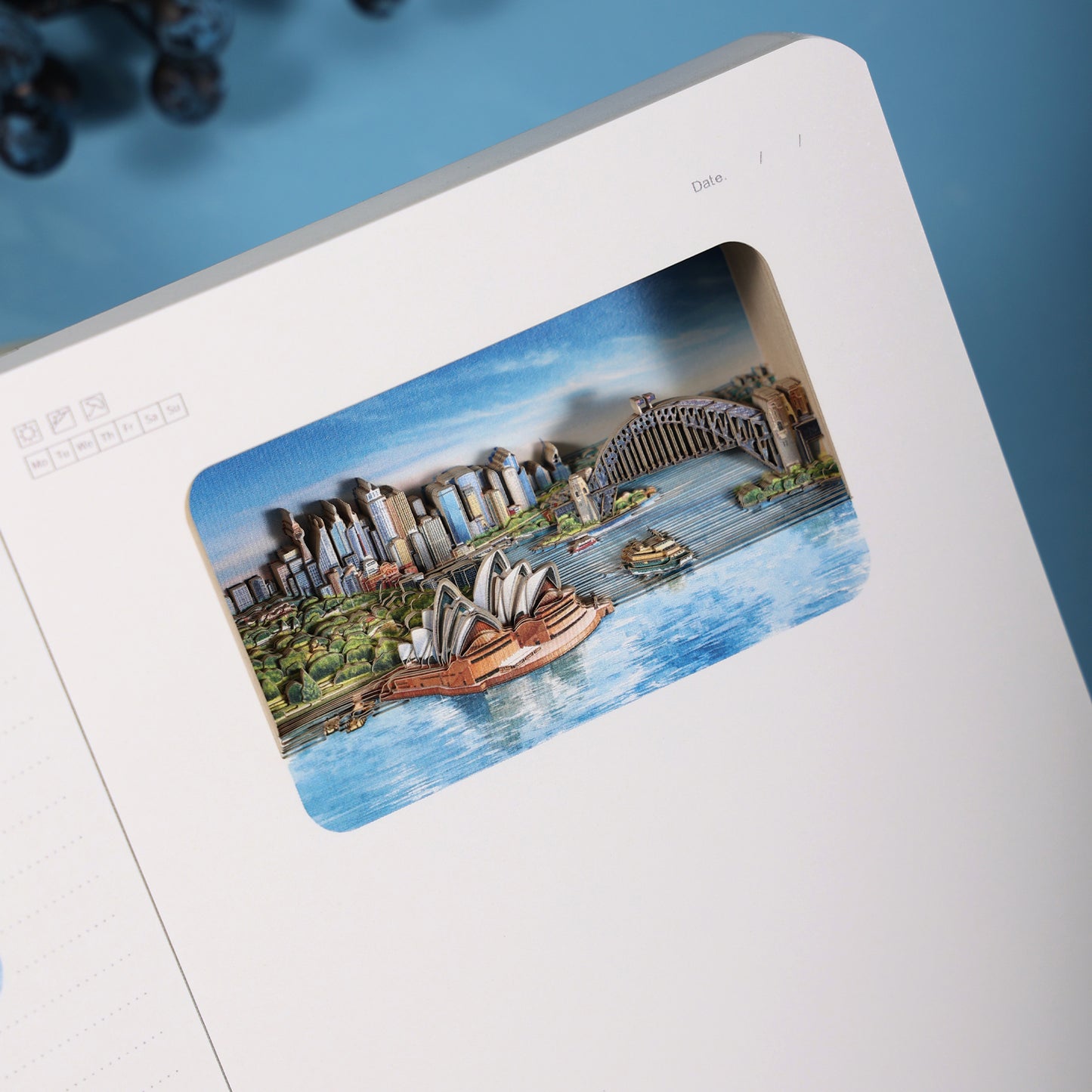 3D Notizbuch Sydney