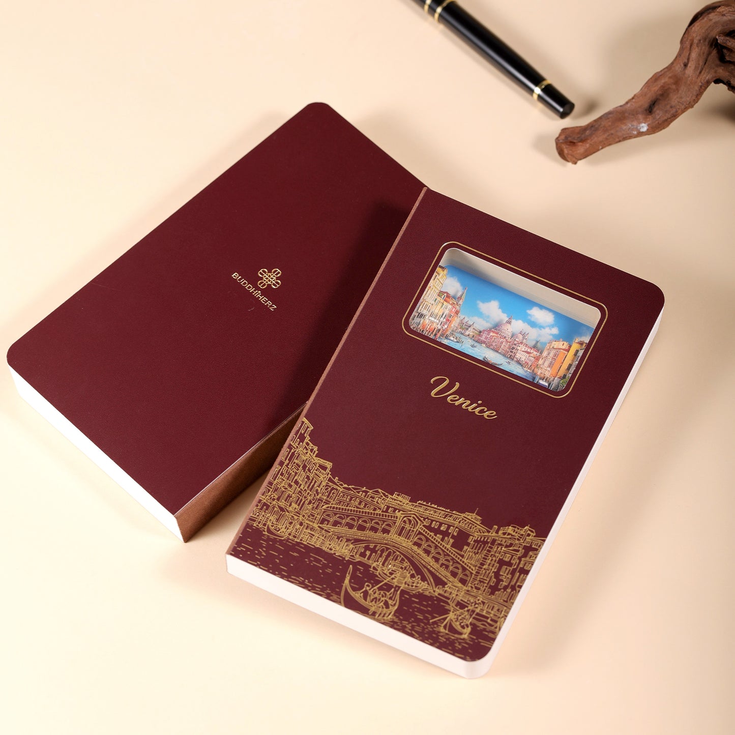 3D Notizbuch Venedig