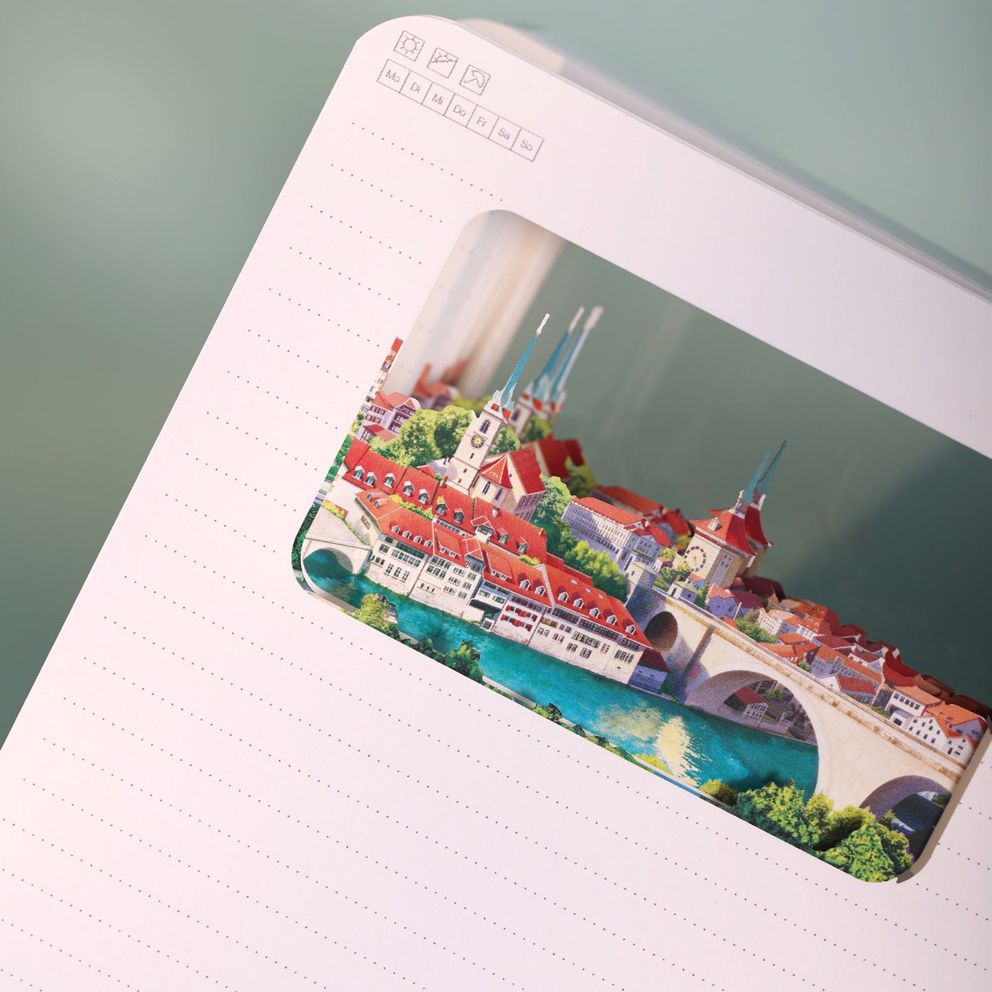 3D Notizbuch Bern