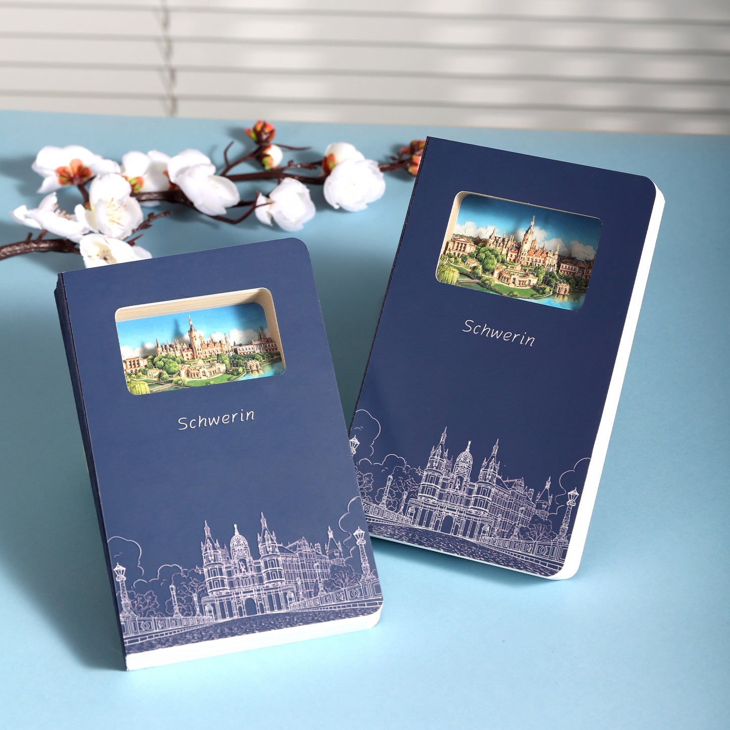 3D Notizbuch Schwerin