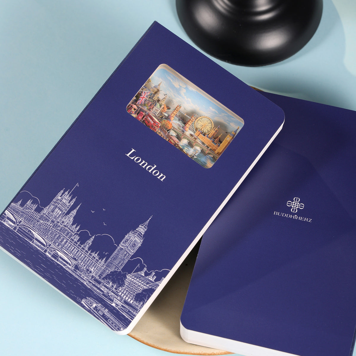 3D-Notizbuch London