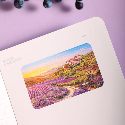 3D Notizbuch Provence