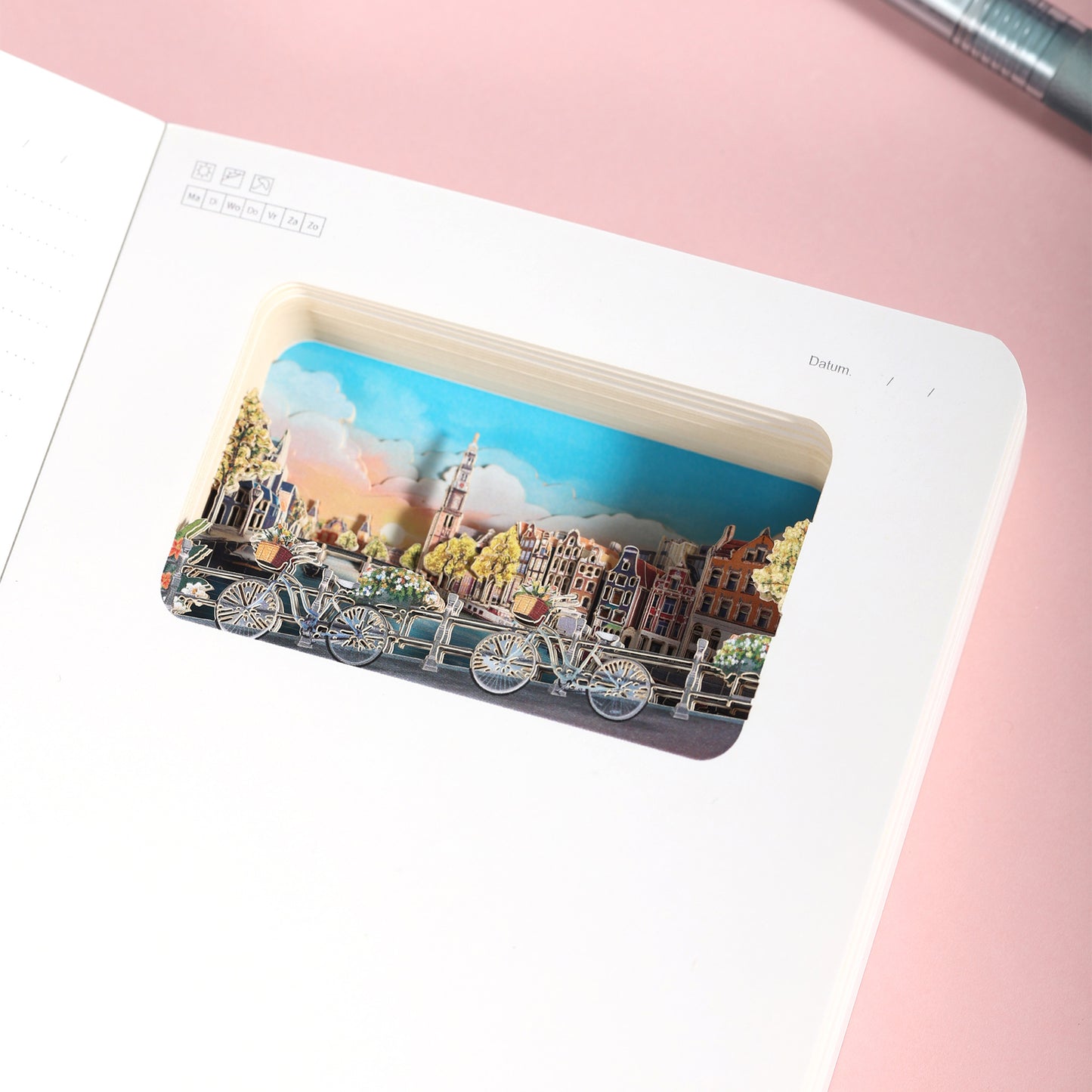 3D - Notizbuch Amsterdam
