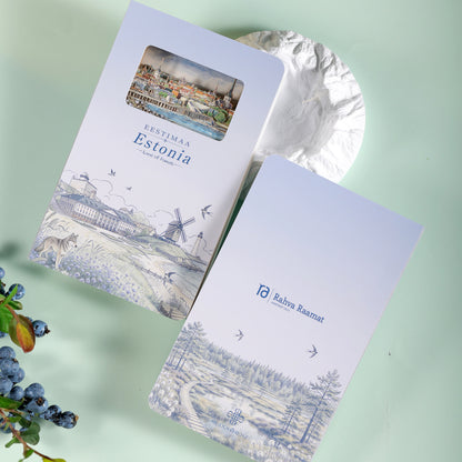 3D Notizbuch Estonia