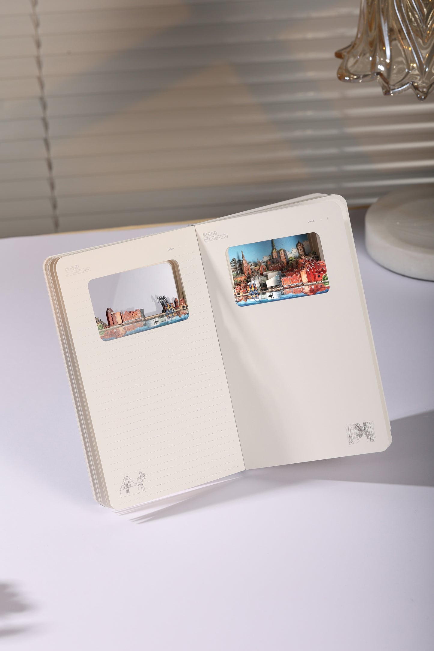 3D Notizbuch Stralsund