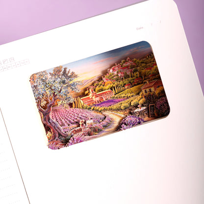 3D Notizbuch Provence