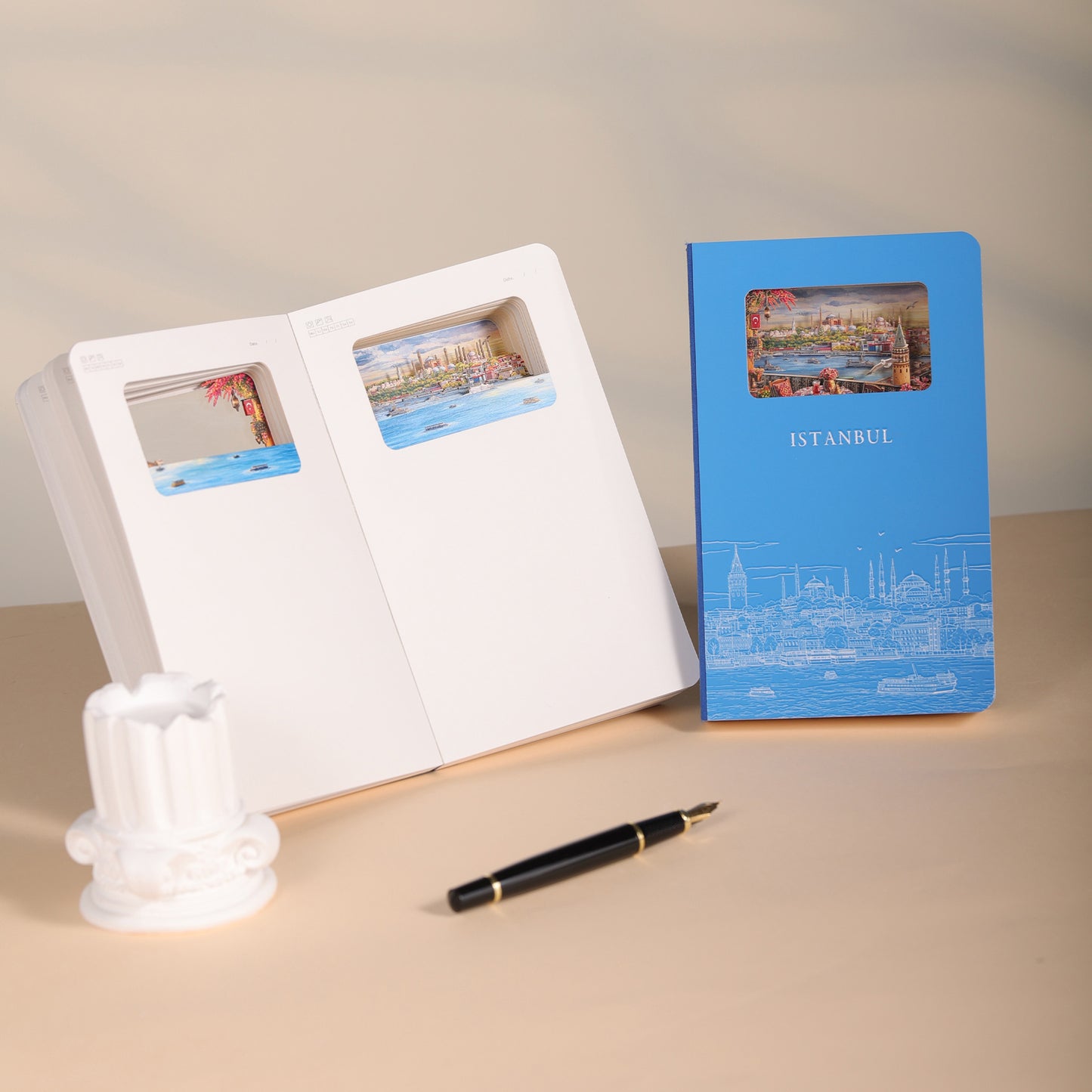3D Notizbuch Istanbul