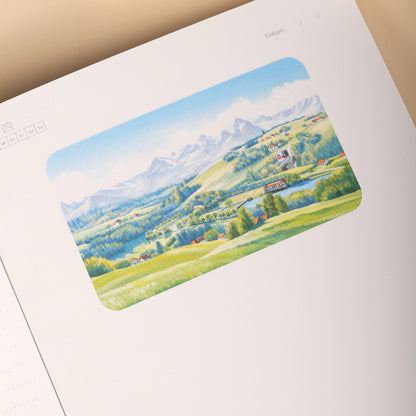 3D Notizbuch St. Gallen