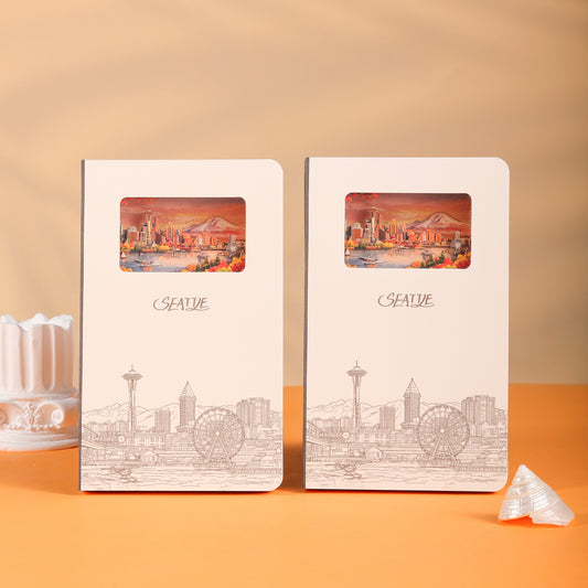 3D Notizbuch Seattle