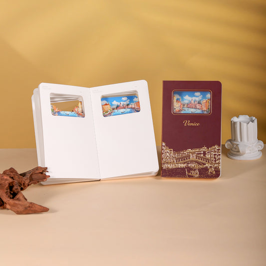 3D Notizbuch Venedig