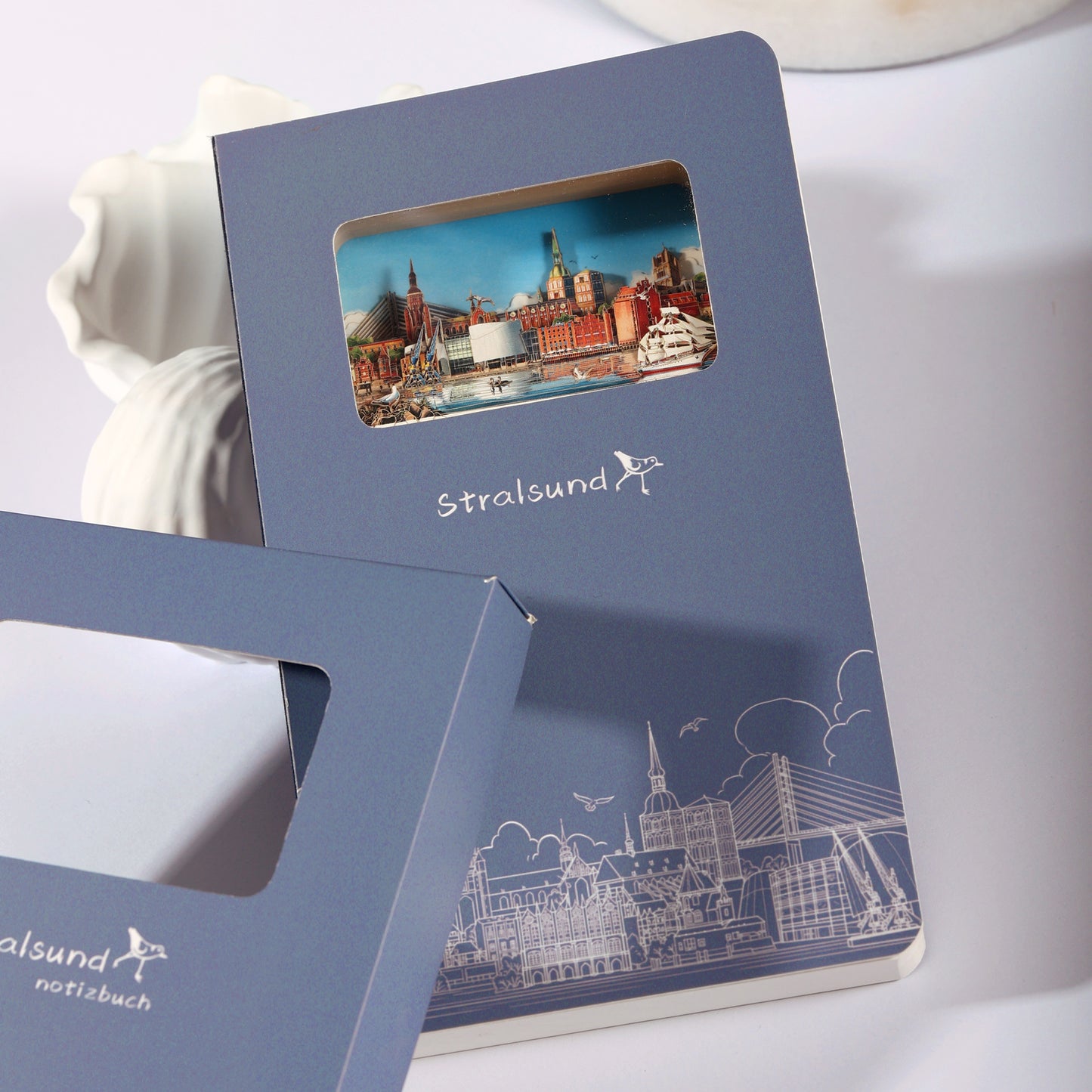 3D Notizbuch Stralsund