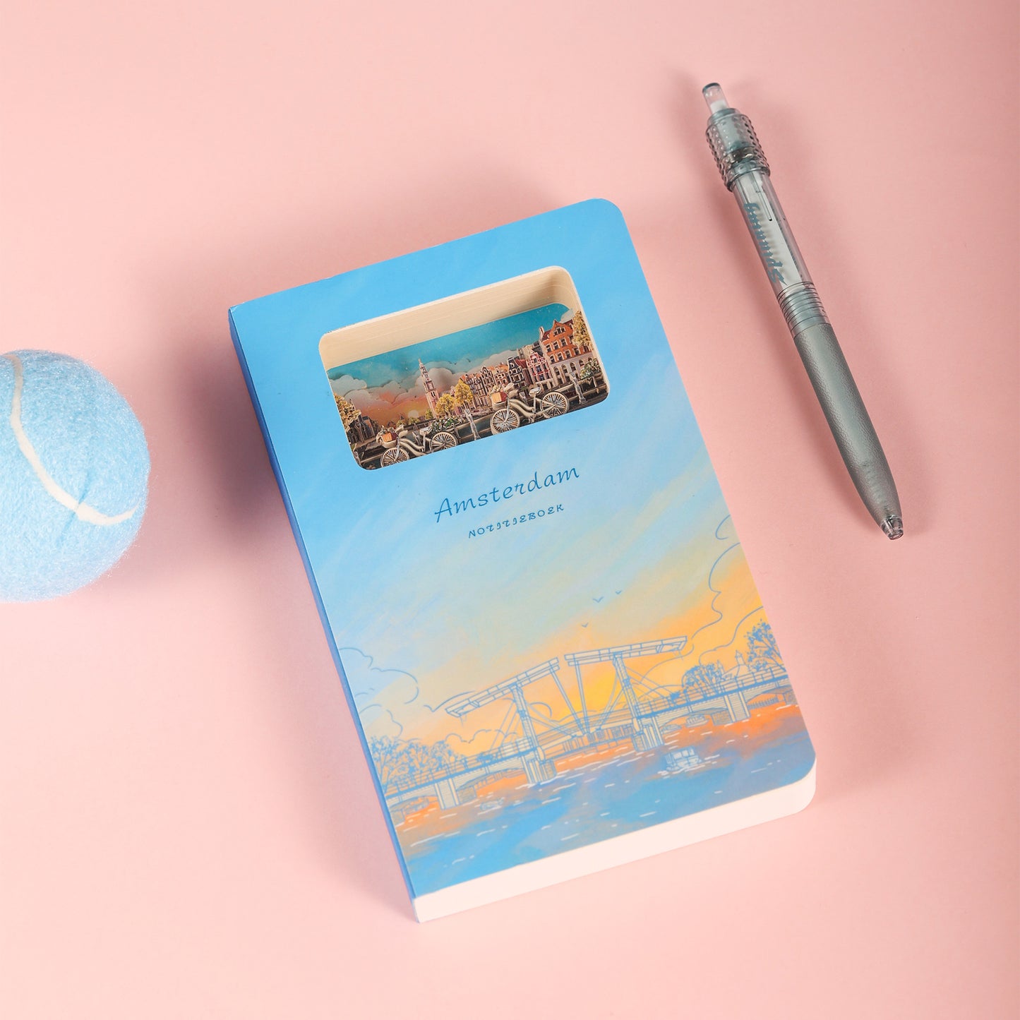 3D - Notizbuch Amsterdam