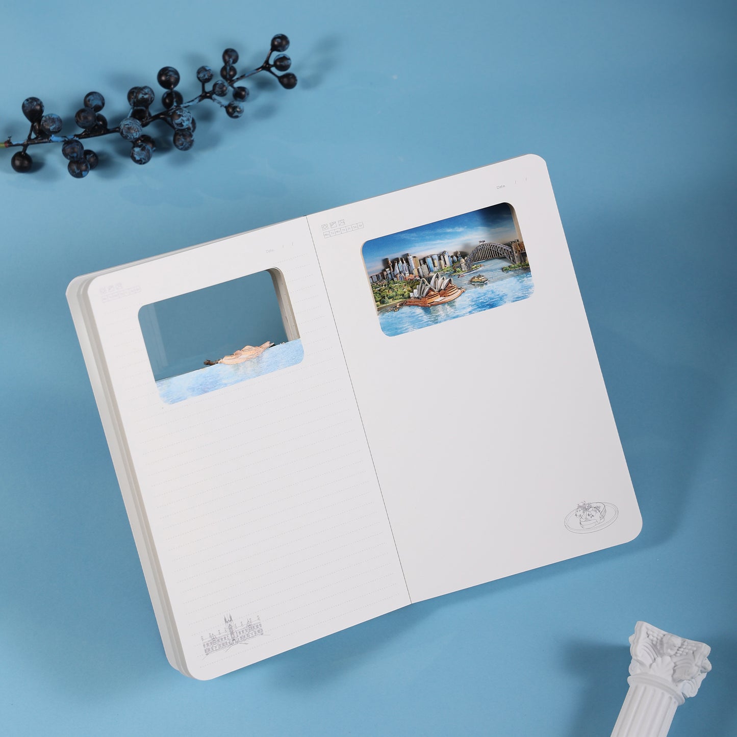 3D Notizbuch Sydney
