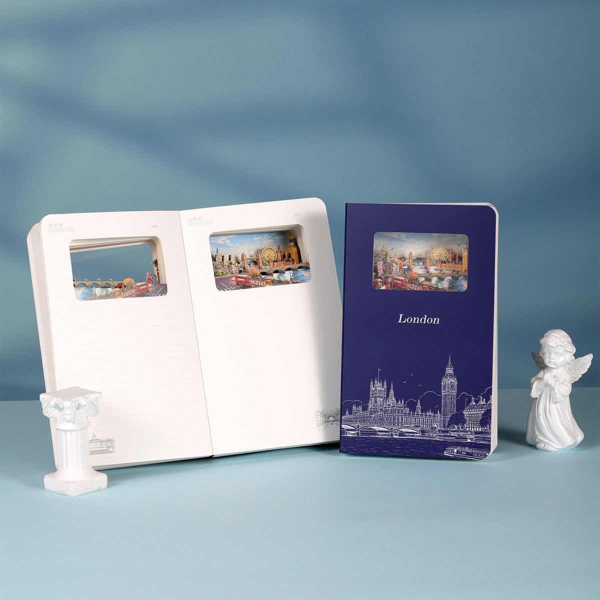 3D-Notizbuch London