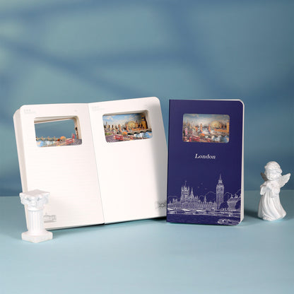 3D-Notizbuch London