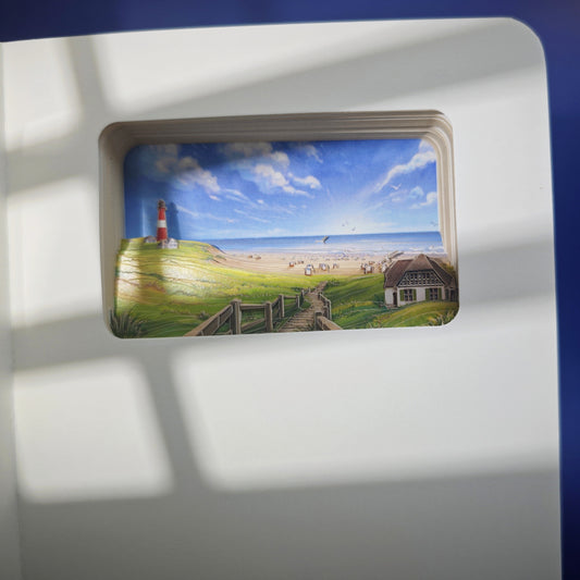 3D-Notizbuch Nordsee