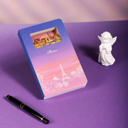 3D Notizbuch Paris