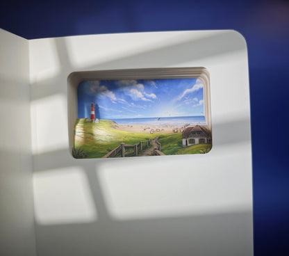 3D-Notizbuch Nordsee