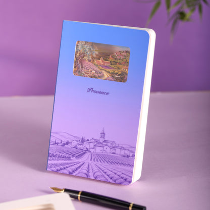 3D Notizbuch Provence
