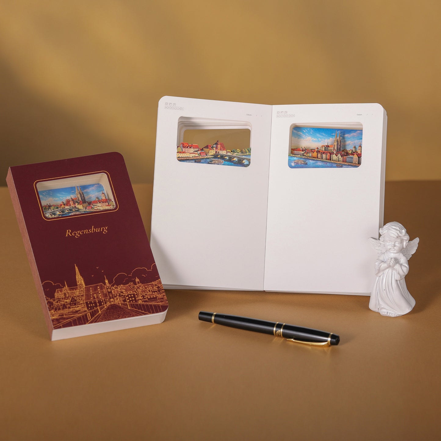 3D Notizbuch Regensburg
