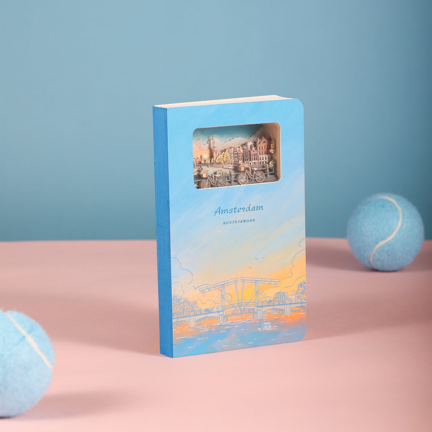 3D - Notizbuch Amsterdam