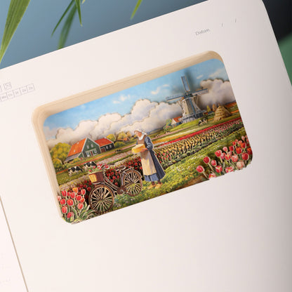 3D Notizbuch Holland