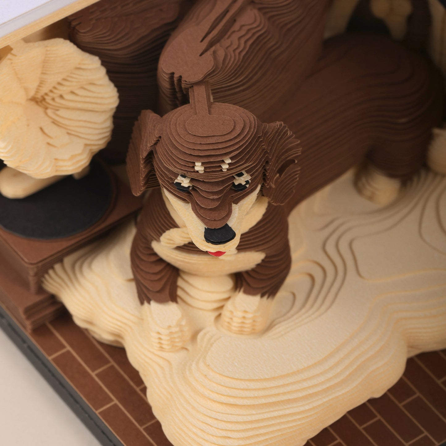 3D Notizblock Hund