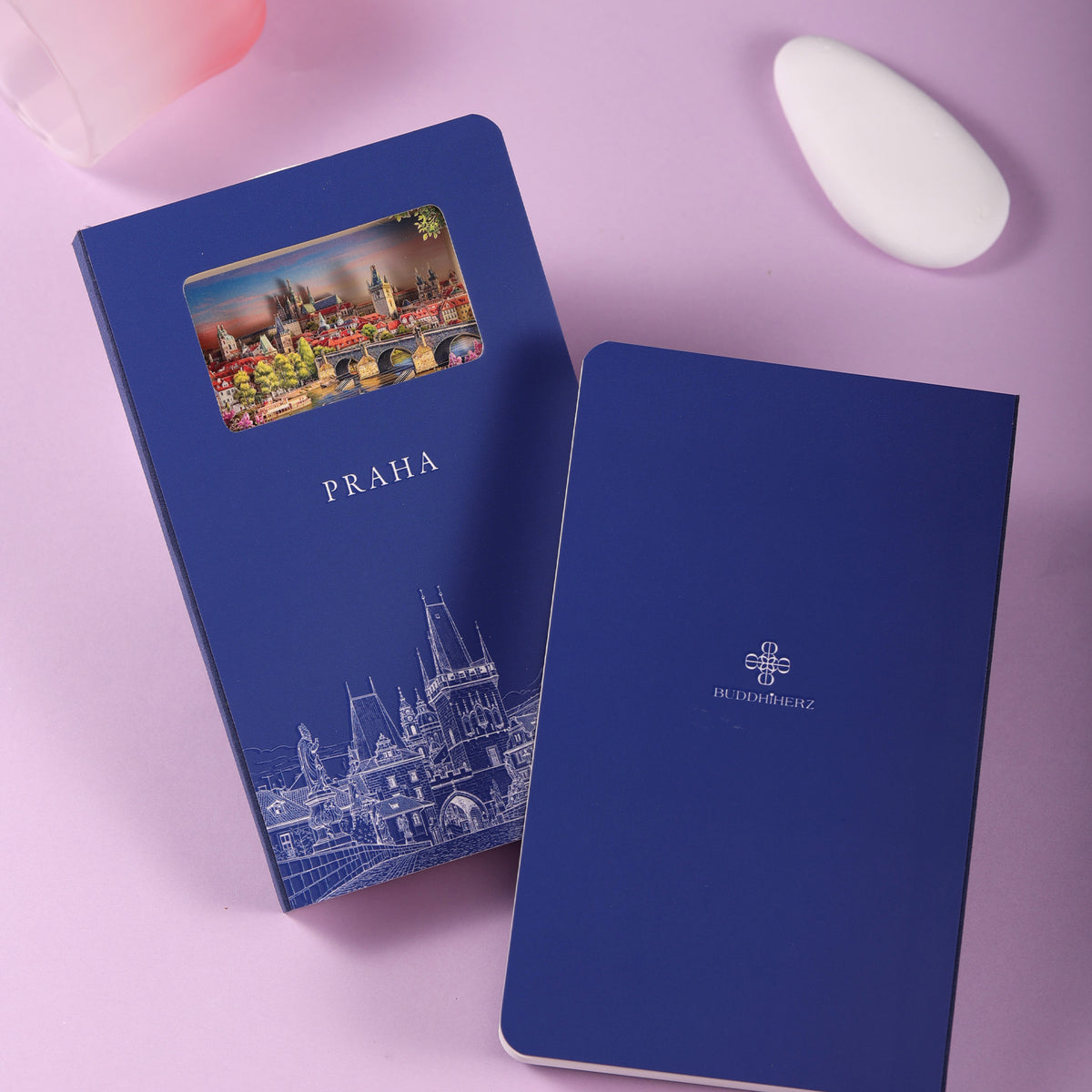 3D Paper Cut Notebook – Prague