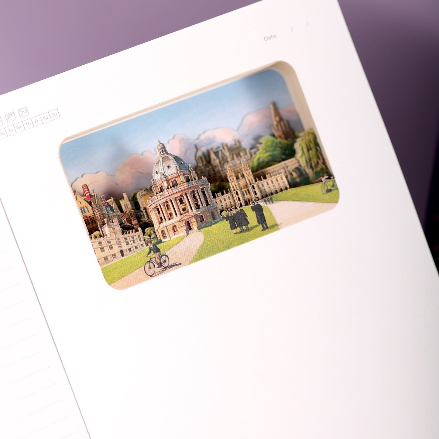 3D Notizbuch Oxford