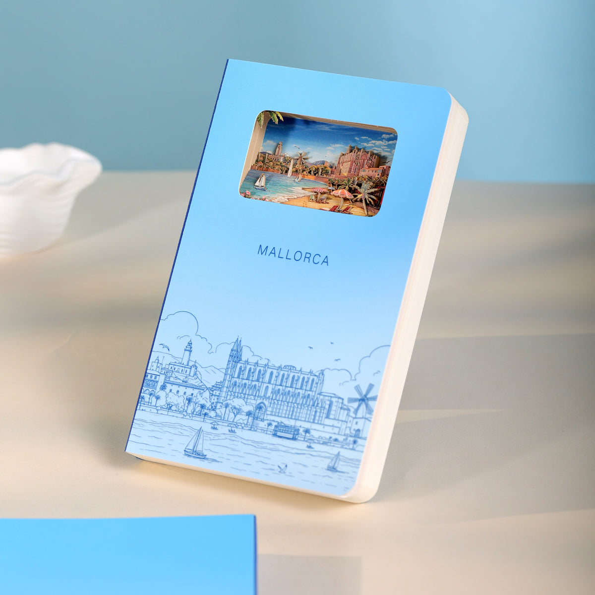 3D Notizbuch Mallorca